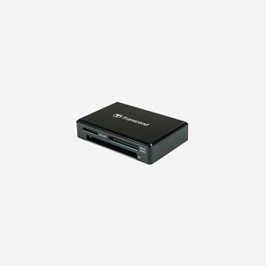 Transcend TS-RDC8K2 Lecteur Cartes Mémoire USB 3.2 Gen 1 (3.1 Gen 1) Micro-USB CF/SD/SDHC/SDXC/MicroSD Noir, compatible Windows/macOS/Linux - Miniature 2