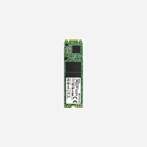 Transcend SSD M.2 2280 960 Go SATA III 6Gb/s 3D NAND - Lecture 550 Mo/s, Écriture 500 Mo/s, 75K IOPS, TBW 320, Compatible Windows/Linux - Miniature 1