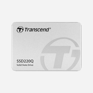 Transcend SSD 220Q 500 Go 2.5" SATA III 6Gbit/s QLC 3D NAND - Lecture 550 Mo/s, Écriture 500 Mo/s, IOPS 55K/57K - Compatible Windows/Linux - Miniature 5