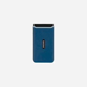 Transcend ESD370C 500Go SSD Externe USB Type-C 3.2 Gen 2, Lecture 1050Mo/s, Ecriture 950Mo/s, 3D NAND, Compatible Windows/macOS/Android