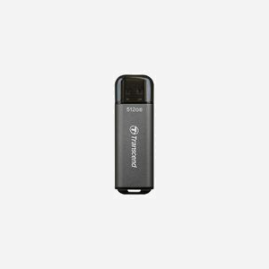 Transcend JetFlash 920 512GB USB 3.2 Gen 1 Type-A Gris, Boîtier Aluminium, Lecture 420MB/s, Écriture 400MB/s, Compatible Windows/macOS/Linux - Miniature 1