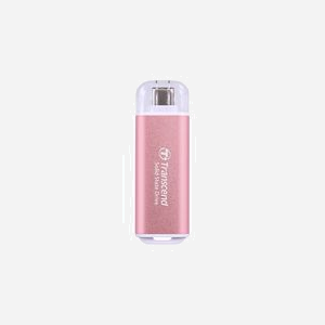 Transcend SSD Externe 1To USB Type-C USB 3.2 Gen 2 TS1TESD300P Bleu - Lecture 1050 Mo/s, Écriture 950 Mo/s, 3D NAND, Aluminium, Windows/macOS - Miniature 1