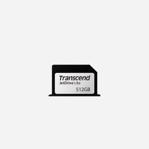 Transcend JetDrive Lite 330 512 Go Carte d'extension SD pour MacBook Pro 2021, lecture 95MB/s, écriture 75MB/s, résistante à l'eau/poussière/chocs - Miniature 1