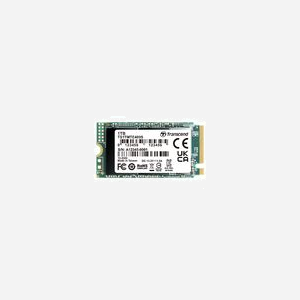 Transcend SSD PCIe 400S 1To M.2 NVMe 3D NAND, Lecture 2000Mo/s, Écriture 1700Mo/s, 400 TBW, 2242, PC Compatible Windows/Linux
