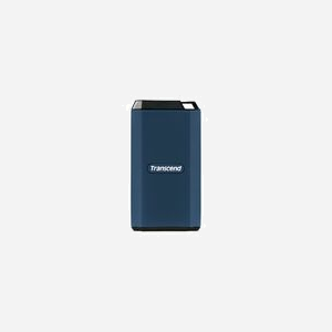 Transcend ESD410C 4 To SSD Externe USB Type-C 3.2 Gen 2 (3.1 Gen 2) 2000 Mo/s Lecture/Écriture 3D NAND Chiffrement AES 256-bit Bleu - Miniature 1
