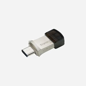 Transcend JetFlash 890 256Go Clé USB Type-A/USB Type-C 3.2 Gen 1 Argent - Dimensions 14.3x28.6x8.6mm, Poids 3g, Certifications BSMI/CE/EAC/FCC - Miniature 2