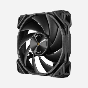 Antec Nova - Kit de 3 Ventilateurs 120mm PWM, 300-3200 RPM, 21.5-38.7 dBA, 95.32 CFM, FDB, Noir, Boîtier PC, Connecteur 4-Pin - Miniature 3