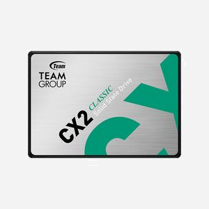 Team Group CX2 1 To SSD 2.5" SATA 6 Gbit/s 3D NAND Lecture 540 Mo/s Écriture 490 Mo/s Compatible Windows, macOS, Linux - Miniature 1