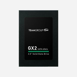 Team Group GX2 512GB SSD 2.5" SATA III : 530 Mo/s lecture, 430 Mo/s écriture, support Windows/macOS/Linux, dimensions 69.9x7x100mm
