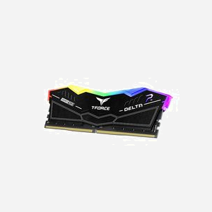 Team Group T-FORCE DELTA RGB 32Go (2x16Go) DDR5 8000MHz DIMM 288-pin, Latence CL38, XMP 3.0, Refroidissement Radiateur, RGB Multicolore FF3D532G8000HC38DDC01 - Miniature 2