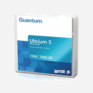Quantum MR-L5MQN-01 Bande de Données LTO Ultrium 1.5To/3To (Compressé) 12.6mm, Longueur 846m, Température Opération 10-45°C