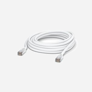 Ubiquiti UACC-CABLE-PATCH-OUTDOOR-8M-W : Câble réseau Cat5e S/UTP (STP) 8m RJ-45 Blanc, gainé cuivre AWG24, TPE, -40°C à 80°C, certifié TIA/EIA-568-B.2 - Miniature 2