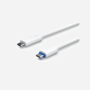 Câble Ubiquiti UACC-G4-DBP-CABLE-USB-7M USB-C vers USB-C 7m, AWG 19/30, Cuivre, TPE Blanc, Blindé, Température -20°C à 60°C, Certifié CE/FCC/IC - Miniature 2