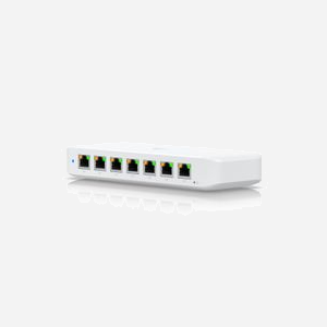 Ubiquiti USW-ULTRA-60W Switch Gigabit Ethernet L2 Géré 8 Ports RJ45 10/100/1000, 7 PoE/PoE+, 1 PoE++ 42W, Capacité 16Gbit/s, Montage Mural - Miniature 1