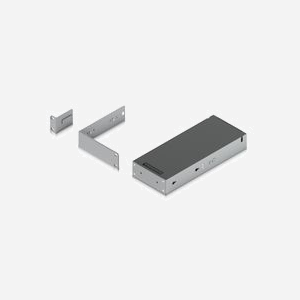 Ubiquiti UACC-Pro-Max-16-RM Kit de Montage Rack 1U Noir/Argent (PC/Acier) - Dimensions 115.1x280.9x42.8mm - Compatibilité USW-Pro-Max-16 & PoE (180W)