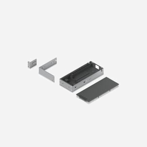 Ubiquiti UACC-Pro-Max-16-RM Kit de Montage Rack 1U Noir/Argent (PC/Acier) - Dimensions 115.1x280.9x42.8mm - Compatibilité USW-Pro-Max-16 & PoE (180W) - Miniature 2