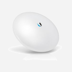 Ubiquiti NanoBeam 2AC NBE-2AC-13 2.4GHz 13dBi, Ethernet 10/100/1000 PoE, AirOS, Mémoire 64 Mo, Antenne 2.412-2.472 GHz, Blanc
