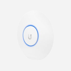 Ubiquiti UAP-AC-PRO Point d'accès WiFi 5 (802.11ac) 1300 Mbps, Dual-Band 2.4/5 GHz, 2x RJ45 Gigabit Ethernet PoE, Antenne 3 dBi, WPA2, Blanc