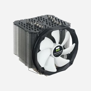 Thermalright Le Grand Macho RT Refroidisseur CPU 15cm Noir/Blanc, 300-1300 RPM, 125 m³/h, TDP 300W, Socket LGA 2011-v3, Aluminium/Nickel, 152x147x159mm