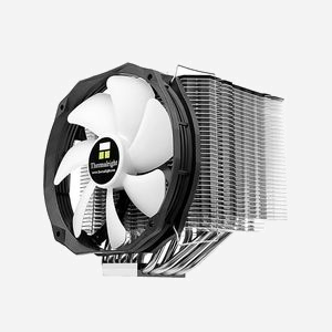 Thermalright Le Grand Macho RT Refroidisseur CPU 15cm Noir/Blanc, 300-1300 RPM, 125 m³/h, TDP 300W, Socket LGA 2011-v3, Aluminium/Nickel, 152x147x159mm - Miniature 2