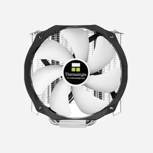 Thermalright Le Grand Macho RT Refroidisseur CPU 15cm Noir/Blanc, 300-1300 RPM, 125 m³/h, TDP 300W, Socket LGA 2011-v3, Aluminium/Nickel, 152x147x159mm - Miniature 3