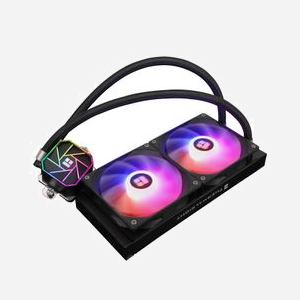Thermalright Aqua Elite 240 V3 - Refroidisseur liquide All-in-One pour CPU (Sockets LGA 1200/1700/2011/2066/AM4/AM5), radiateur 276mm, 2x120mm FDB 1500RPM, éclairage multi. - Miniature 5