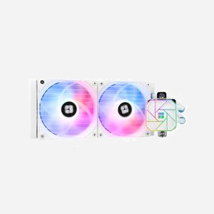 Thermalright AQUA ELITE 240 WHITE ARGB V3 - Kit Watercooling CPU - Socket Intel LGA 115x/1200/1700/20xx & AMD AM4/AM5 - Radiateur Aluminium 2x120mm - PWM 1500 RPM - Blanc - Miniature 1