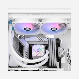 Thermalright AQUA ELITE 240 WHITE ARGB V3 - Kit Watercooling CPU - Socket Intel LGA 115x/1200/1700/20xx & AMD AM4/AM5 - Radiateur Aluminium 2x120mm - PWM 1500 RPM - Blanc - Miniature 5