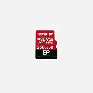 Patriot Memory MicroSDXC 256Go Classe 10 UHS-I U3 V30 Lecture 100Mo/s Écriture 80Mo/s avec adaptateur SD - PEF256GEP31MCX - Miniature 1