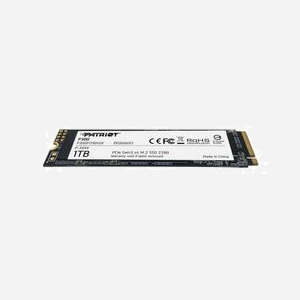 Patriot Memory P300 1 To SSD M.2 PCIe 3.0 NVMe 1.3 - Lecture 2.1 Go/s, Écriture 1.65 Go/s - 290k/260k IOPS - TBW 320 - P300P1TBM28
