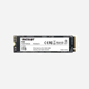 Patriot Memory P300 1 To SSD M.2 PCIe 3.0 NVMe 1.3 - Lecture 2.1 Go/s, Écriture 1.65 Go/s - 290k/260k IOPS - TBW 320 - P300P1TBM28 - Miniature 4