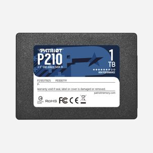 Patriot Memory SSD P210 1 To, 2.5" SATA III, Lecture 500 Mo/s, Ecriture 400 Mo/s, Compatible PC/Laptop, Dimensions 69.6 x 100 x 7 mm - Miniature 1