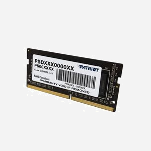 Patriot Memory Signature 8GB DDR4 3200MHz SO-DIMM 260-pin CL22 1.2V Unbuffered (1x8GB) pour ordinateur portable - PSD48G320081S - Miniature 2