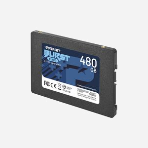 Patriot Memory Burst Elite 480 Go SSD 2.5" SATA III 6 Gbit/s Lecture 450 Mo/s Écriture 320 Mo/s 40K IOPS Lecture/Écriture Aléatoire - Miniature 2