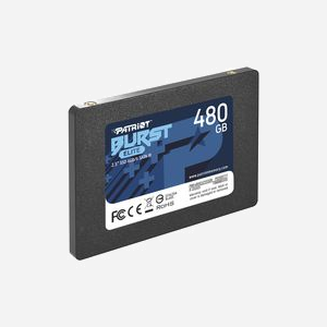 Patriot Memory Burst Elite 480 Go SSD 2.5" SATA III 6 Gbit/s Lecture 450 Mo/s Écriture 320 Mo/s 40K IOPS Lecture/Écriture Aléatoire - Miniature 3