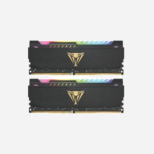 Patriot Memory Viper Steel 32Go (2x16Go) DDR4 3600MHz DIMM 288-pin CAS 18, RGB, XMP 2.0, 1.35V - PVSR432G360C8K