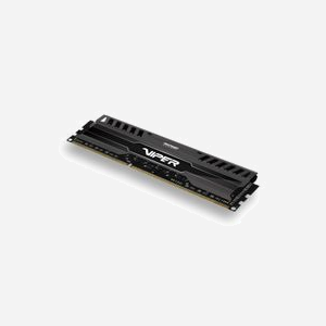 Patriot Memory 8GB DDR3-1600 DIMM 240-pin CL10 1.5V, module mémoire 8 Go, fréquence 1600 MHz, dimensions 133x0.76x41 mm, PV38G160C0