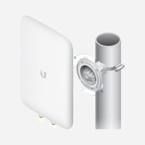 Ubiquiti Antenne Directionnelle UMA-D 15 dBi RP-SMA Dual-Polarisation 2.4/5 GHz IEEE 802.11ac - Gain 10/15 dBi, Faisceau 90°/45°, Int/Ext - Miniature 3