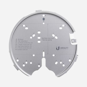 Kit de Support Aluminium Ubiquiti U-PRO-MP pour UAP-AC-PRO, UAP-AC-HD & UAP-AC-SHD. Compatible avec points d'accès Ubiquiti. - Miniature 1