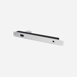Ubiquiti CKG2-RM Façade Rack 19" pour CloudKey G2/G2 Plus, 1x RJ-45, 481.5x47x43.7mm, Noir/Argent, 600g - Miniature 2