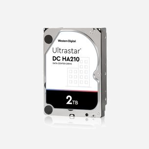 Western Digital Ultrastar HUS722T2TALA604 HDD 2 To 7200 RPM SATA III 3.5" 128 Mo Cache, transfert 191MiB/s, conso. 8.1W, vibration 1.08G - Miniature 1