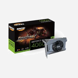 Inno3D GeForce RTX 4060 Compact 8GB GDDR6, 128-bit, Fréquence 1830MHz/2460MHz, PCIe 4.0 x8, 1x HDMI 2.1a, 3x DisplayPort 1.4a - Miniature 3