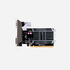 Inno3D GeForce GT 710 2GB GDDR3, 954MHz, 64-bit, PCI Express 2.0, Sorties HDMI/DVI/VGA, Refroidissement Passif, DirectX 11/OpenGL 4.4 - Miniature 2