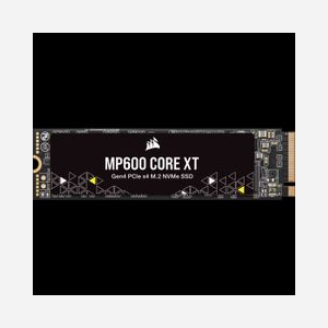 Corsair MP600 CORE XT 1To SSD M.2 PCIe 4.0 NVMe 1.4 QLC 3D NAND, Lecture 5000 Mo/s, Ecriture 3500 Mo/s, 2280, AES 256-bit - Miniature 1