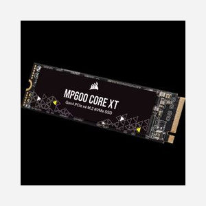 Corsair MP600 CORE XT 1To SSD M.2 PCIe 4.0 NVMe 1.4 QLC 3D NAND, Lecture 5000 Mo/s, Ecriture 3500 Mo/s, 2280, AES 256-bit - Miniature 2