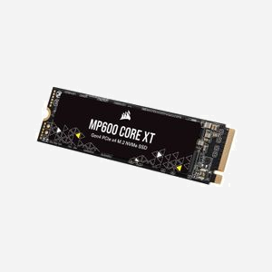 Corsair MP600 CORE XT 4 To SSD M.2 PCIe 4.0 NVMe 1.4 QLC 3D NAND, Lecture 5000 Mo/s, Ecriture 4400 Mo/s, Chiffrement AES 256-bit, TBW 900 - Miniature 1
