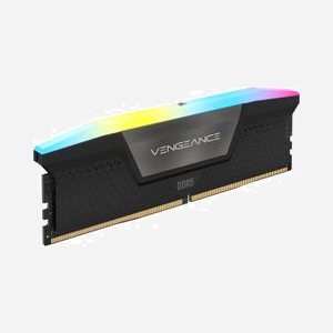 Corsair Vengeance RGB DDR5 32Go (2x16Go) 6400MHz CL32 DIMM 288-pin avec XMP 3.0 et rétroéclairage RGB (CMH32GX5M2B6400C32) - Miniature 2