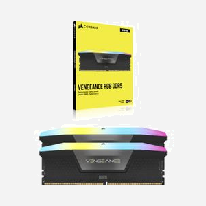 Corsair Vengeance RGB DDR5 32Go (2x16Go) 6400MHz CL32 DIMM 288-pin avec XMP 3.0 et rétroéclairage RGB (CMH32GX5M2B6400C32) - Miniature 4