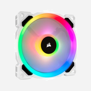 Ventilateur Corsair CO-9050091-WW 120mm, 2200 RPM, 63 CFM, 36 dB, 3 mmH2O, pour Boitier PC, Illumination LED, 120x120x25mm