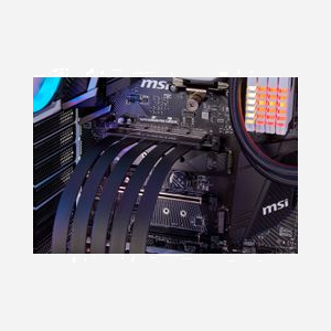 Corsair CC-8900419 Rallonge PCI-E x16 (Gen 3.0) 0.3m - Connecteur mâle droit vers connecteur femelle haut - Noir - Pour carte vidéo - 54g - Miniature 5